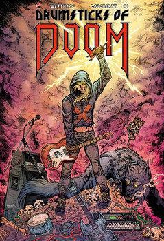 DRUMSTICKS OF DOOM #1 (OF 4) CVR A MARIA WOLF DRUMSTICKS OF DOOM #1 (OF 4) CVR A MARIA WOLF
