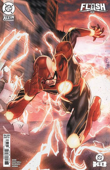 FLASH #28 CVR E LUCAS MEYER CARD STOCK VAR (DC K.O.)