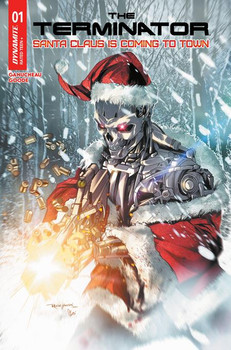 TERMINATOR SANTA CLAUS IS COMING TO TOWN #1 (ONE SHOT) CVR C REESE HANNIGAN VAR TERMINATOR SANTA CLAUS IS COMING TO TOWN #1 (ONE SHOT) CVR C REESE HANNIGAN VAR