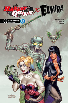 HARLEY QUINN X ELVIRA #3 CVR C JOSEPH MICHAEL LINSNER VAR HARLEY QUINN X ELVIRA #3 CVR C JOSEPH MICHAEL LINSNER VAR