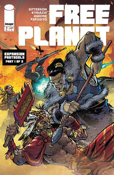 FREE PLANET #7 CVR B ILIAS KYRIAZIS & VITTORIO ASTONE VAR FREE PLANET #7 CVR B ILIAS KYRIAZIS & VITTORIO ASTONE VAR