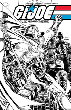 GI JOE A REAL AMERICAN HERO #323 CVR B ANDY KUBERT B&W VAR  GI JOE A REAL AMERICAN HERO #323 CVR B ANDY KUBERT B&W VAR