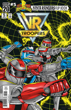 VR TROOPERS/POWER RANGERS FLIPBOOK FACSIMILE EDITION #5 CVR A SMITH & MCKENNA