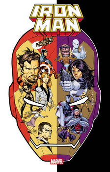 IRON MAN #1 ADAM KUBERT PROMO ART VAR