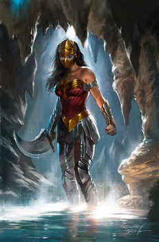 DC K.O. #3 (OF 5) CVR E LUCIO PARRILLO CARD STOCK VAR