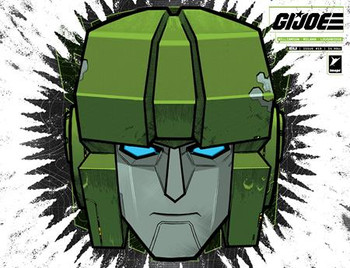 GI JOE #19 CVR G JOHN AMOR & ANDRES JUAREZ DIE CUT FOIL MASK VAR
