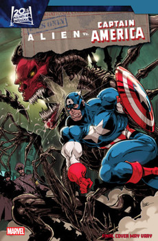 ALIEN VS CAPTAIN AMERICA #4 KAARE ANDREWS VAR