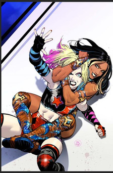 DC K.O. #4 (OF 5) CVR I DAN MORA DC AEW CAMEO CARD STOCK VAR