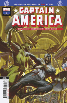 CAPTAIN AMERICA #3 BEN HARVEY 2ND PRINTING VAR