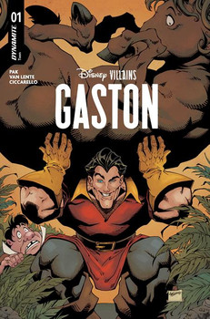 DISNEY VILLAINS GASTON #1 CVR D WILL ROBSON VAR
