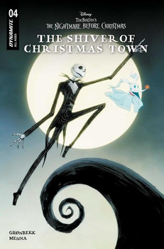 TIM BURTONS THE NIGHTMARE BEFORE CHRISTMAS THE SHIVER OF CHRISTMAS TOWN #4 CVR A JAE LEE