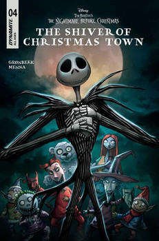 TIM BURTONS THE NIGHTMARE BEFORE CHRISTMAS THE SHIVER OF CHRISTMAS TOWN #4 CVR C ALAN QUAH VAR