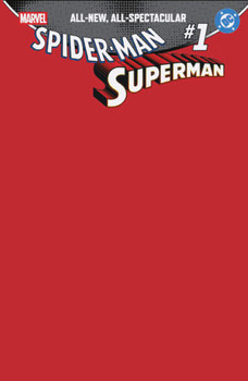 MARVEL/DC SPIDER-MAN/SUPERMAN #1 BLANK VAR