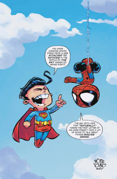 MARVEL/DC SPIDER-MAN/SUPERMAN #1 SKOTTIE YOUNG VAR