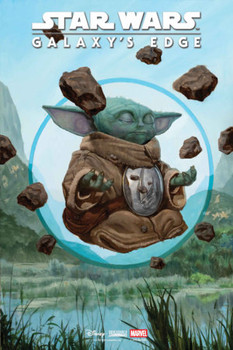 STAR WARS GALAXY'S EDGE ECHOES OF THE EMPIRE #1 E M GIST MANDALORIAN & GROGU VAR
