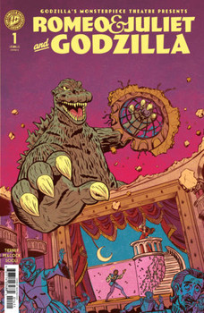 GODZILLA’S MONSTERPIECE THEATRE PRESENTS ROMEO & JULIET & GODZILLA CVR B PEACOCK