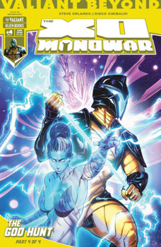 VALIANT BEYOND THE X-O MANOWAR #8 THE GOD HUNT #4 CVR A NOOBOVICH