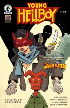 YOUNG HELLBOY THRILLING SKY ADVENTURES #1 CVR A CRAIG ROUSSEAU