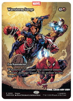 AVENGERS ARMAGEDDON #1 RYAN STEGMAN MAGIC THE GATHERING VAR