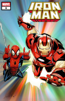 IRON MAN #6 SALVADOR LARROCA FOIL VAR