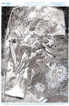 OLYMPUS SAGA MEGALITH #1 (OF 4) CVR M LEWIS LAROSA ORIGINAL ART EDITION 10 VAR