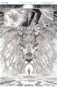 OLYMPUS SAGA MEGALITH #1 (OF 4) CVR S LEWIS LAROSA ORIGINAL ART EDITION 16 VAR