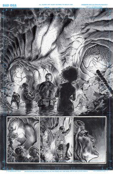 OLYMPUS SAGA MEGALITH #1 (OF 4)  CVR U LEWIS LAROSA ORIGINAL ART EDITION 18 VAR