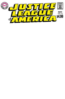 JUSTICE LEAGUE OF AMERICA #75 FACSIMILE EDITION CVR B BLANK CARD STOCK VAR