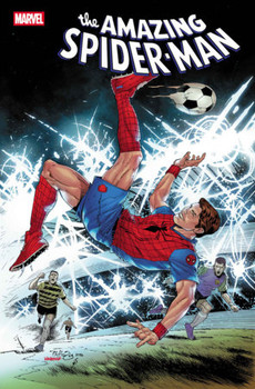 AMAZING SPIDER-MAN #30 NETHO DIAZ MARVEL SOCCER VAR