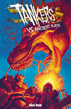 TANKERS VS ANCIENT ALIENS #1 (OF 4) CVR B LEWIS LAROSA