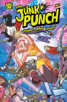 JUNK PUNCH #1 (OF 5) CVR E CARLOS JAVIER OLIVARES FOIL