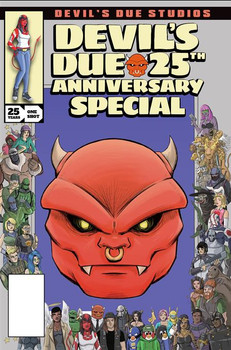 DEVILS DUE 25TH ANNIVERSARY SPECIAL #1 (ONE SHOT) CVR A JOSH BLAYLOCK RETRO HOMAGE 