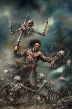 CONAN THE BARBARIAN #32 CVR E NICK PERCIVAL VIRGIN CARDSTOCK