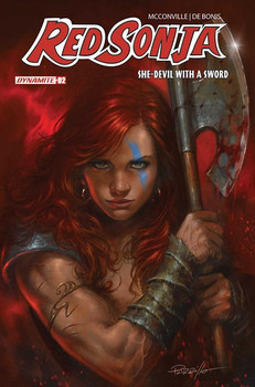 RED SONJA SHE DEVIL WITH A SWORD #2 CVR B LUCIO PARRILLO 