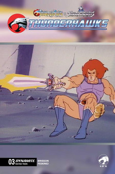 THUNDERCATS X SILVERHAWKS THUNDERHAWKS #3 CVR E ANIMATION ART