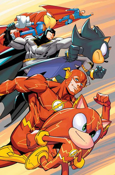 DC X SONIC THE HEDGEHOG THE METAL LEGION #2 (OF 5) CVR C DANIELE DI NICUOLO CARD STOCK