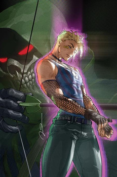 ABSOLUTE GREEN ARROW #2 (OF 6) CVR B GERALD PAREL CARD STOCK 