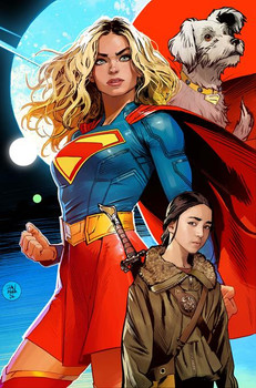 BATMAN SUPERMAN WORLDS FINEST #52 CVR D DAN MORA SUPERGIRL MOVIE CARD STOCK