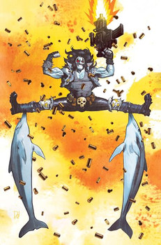 LOBO #4 CVR C MIKE DEL MUNDO CARD STOCK