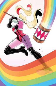 HARLEY QUINN #63 CVR E STEPHEN BYRNE DC PRIDE CARD  CARD STOCK