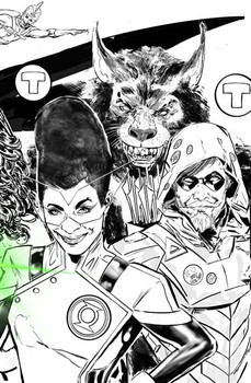 JUSTICE LEAGUE DREAM GIRLS A DC PRIDE EVENT #4 (OF 4) CVR B PHIL JIMENEZ CONNECTING CARD STOCK