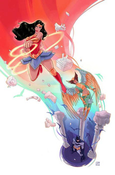 JUSTICE LEAGUE UNLIMITED #20 CVR E YASMIN FLORES MONTANEZ CARD STOCK