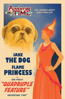 ADVENTURE TIME QUADRUPLE FEATURE #1 (OF 4) CVR B BEN TURNER VAR 