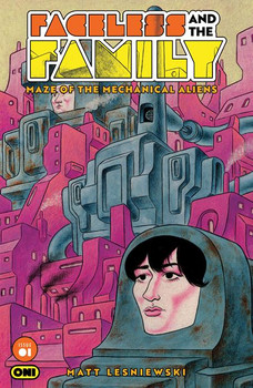 FACELESS AND THE FAMILY MAZE OF THE MECHANICAL ALIENS #1 (OF 4) CVR C NOAH BAILEY VAR