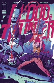 BLOOD & THUNDER #15 CVR B NICK ROCHE & JOSH BURCHAM VAR