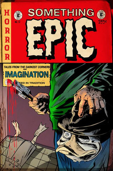 SOMETHING EPIC #13 CVR D SZYMON KUDRANSKI EC HORROR HOMAGE VAR