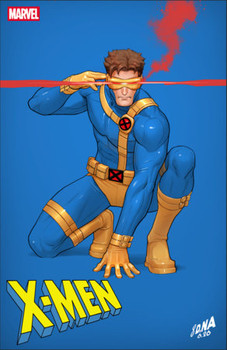 X-MEN #33 DAVID NAKAYAMA COLOR BLOCK BLUE VAR