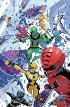 POWER RANGERS UNLIMITED #1 CVR C EVERY RANGER EVER CARDSTOCK CONNECTING ZONNO