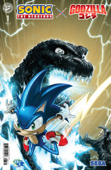 SONIC THE HEDGEHOG X GODZILLA #1 CVR D CRAIN