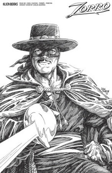 ZORRO #2 CVR D DEARMAS B&W